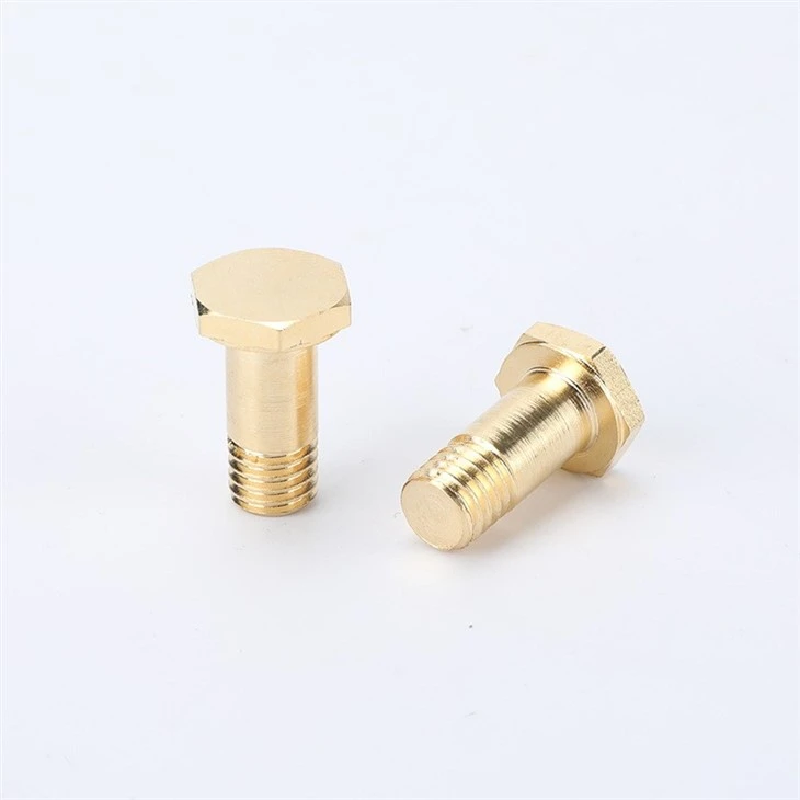 Custom Brass Hex Head Shoulder Bolts suppliers